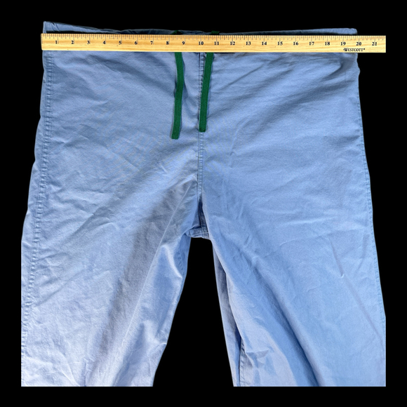 Scrub Pants Light Blue Sz M - Picture 2 of 5